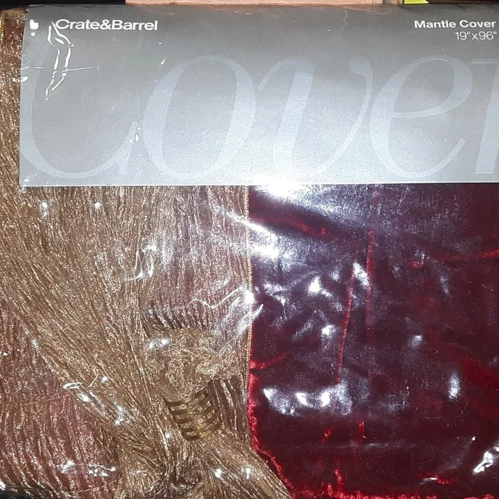Mantle Cover - Crate & Barrel